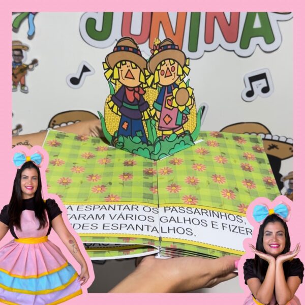 LIVRO POP UP UM CONTO JUNINO