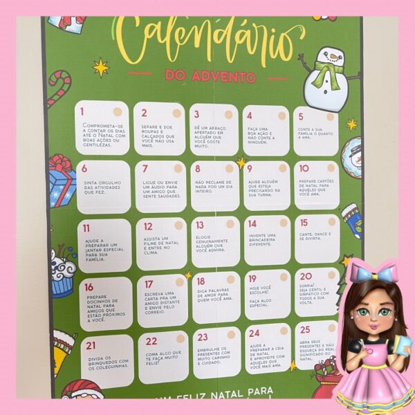 CALENDÁRIO DO ADVENTO