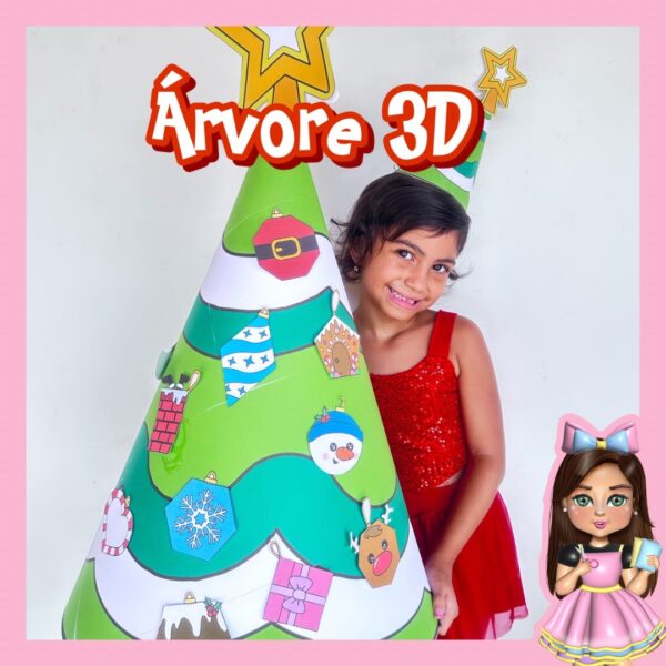 ÁRVORE DE NATAL EM 3D