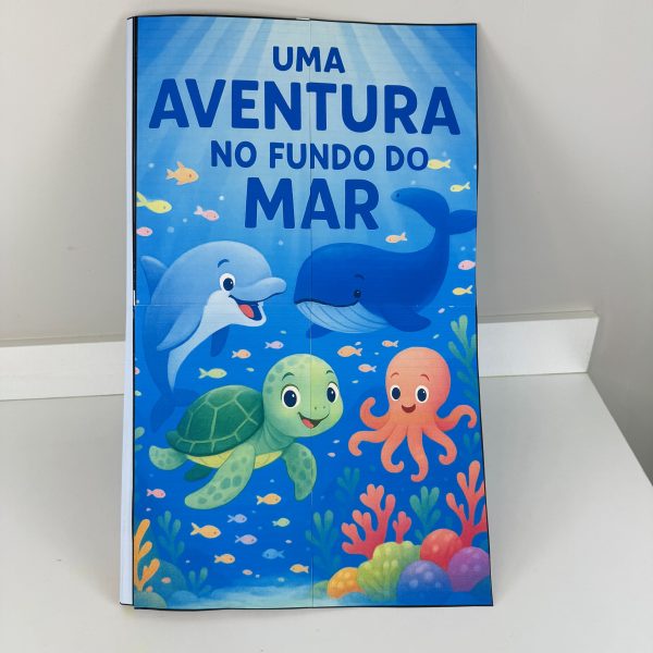 LIVRO UMA AVENTURA NO MAR (MEIO AMBIENTE) - Imagem 8
