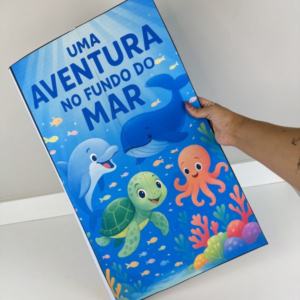 LIVRO UMA AVENTURA NO MAR (MEIO AMBIENTE) - Imagem 10