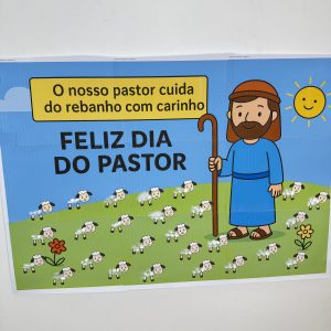 📌 Cartaz Interativo – Dia do Pastor