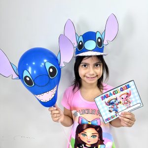 🎁 KIT LEMBRANCINHAS STITCH – 💙💗