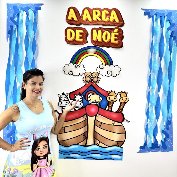 Kit Pregação Infantil - A Arca de Noé 🛶🌈 - Imagem 6