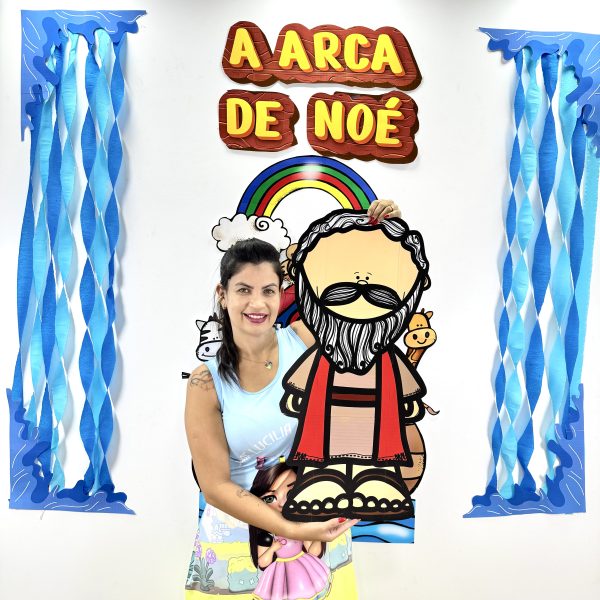 Kit Pregação Infantil - A Arca de Noé 🛶🌈 - Imagem 5