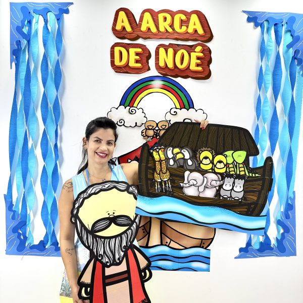 Kit Pregação Infantil - A Arca de Noé 🛶🌈 - Imagem 2