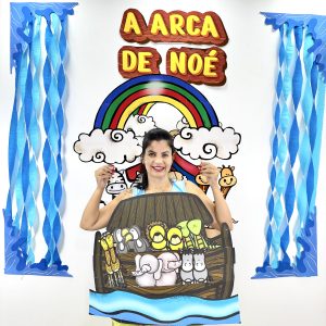 Kit Pregação Infantil - A Arca de Noé 🛶🌈