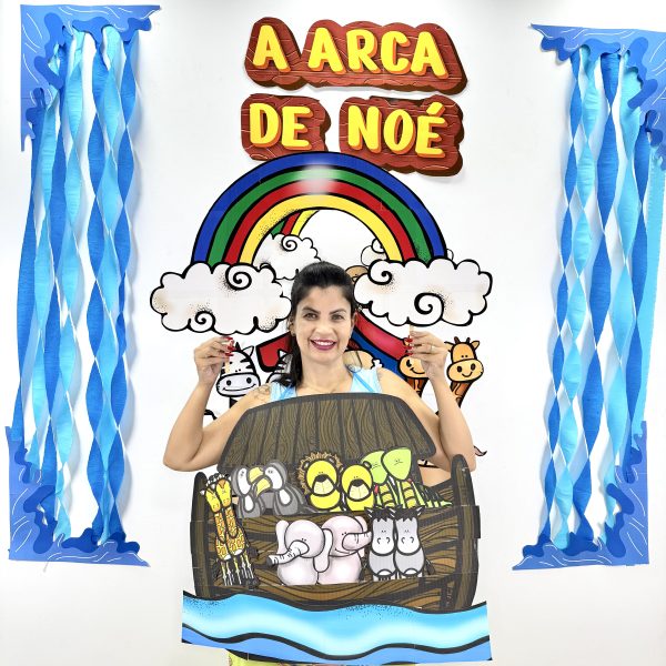Kit Pregação Infantil - A Arca de Noé 🛶🌈