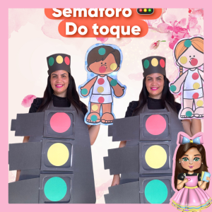 Semáforo do Toque – um jeito visual e divertido de ensinar sobre limites corporais!
