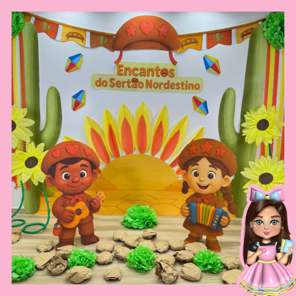 🌵✨CENÁRIO 2 EM 1 ENCANTOS DO SERTÃO NORDESTINO ✨🌵 - Imagem 2