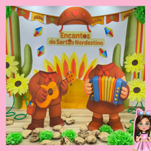 🌵✨CENÁRIO 2 EM 1 ENCANTOS DO SERTÃO NORDESTINO ✨🌵