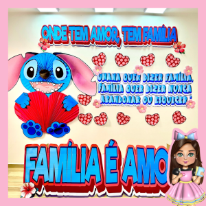 PAINEL “OHANA” – FAMÍLIA É AMOR!