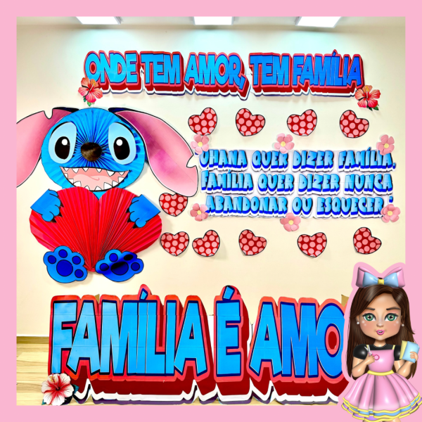 PAINEL “OHANA” – FAMÍLIA É AMOR!