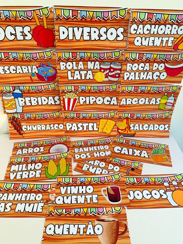 PLACAS JUNINAS