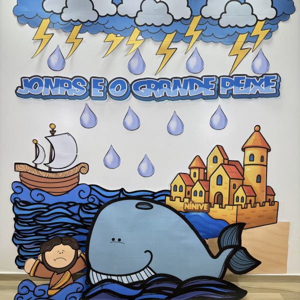 🐳 Painel “Jonas e o Grande Peixe” 🌊 - Imagem 5