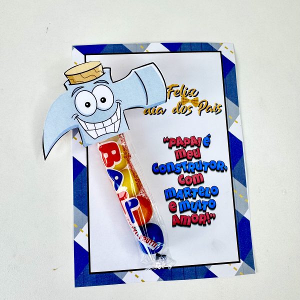 🔨💙 Cartão Martelo – Especial Dia dos Pais! - Imagem 3