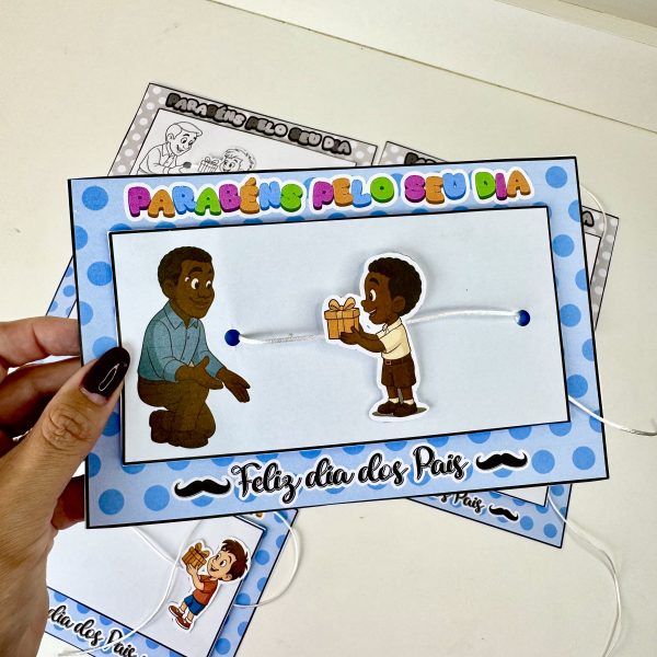 🎁✨ Cartão Interativo para o Dia dos Pais ✨🎁 - Imagem 2