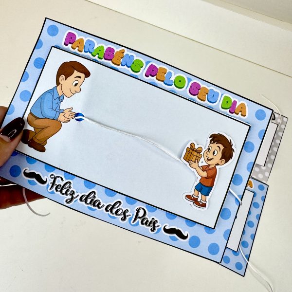 🎁✨ Cartão Interativo para o Dia dos Pais ✨🎁 - Imagem 5