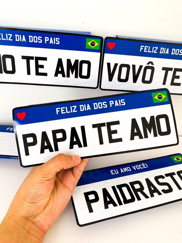 Caixa Placa – Edição Dia dos Pais!