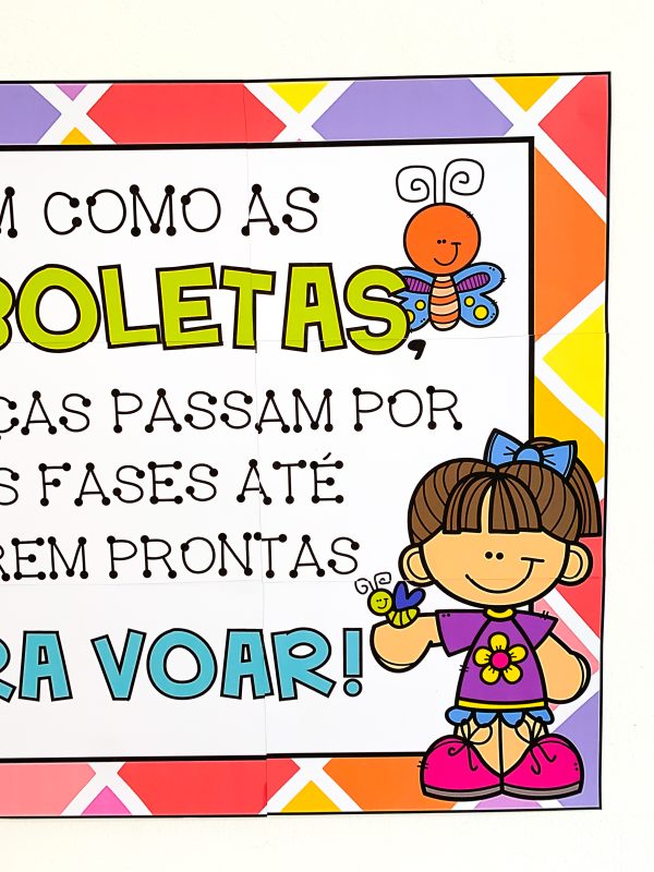 Nosso Kit de Reunião de Pais -  borboletas - Imagem 6