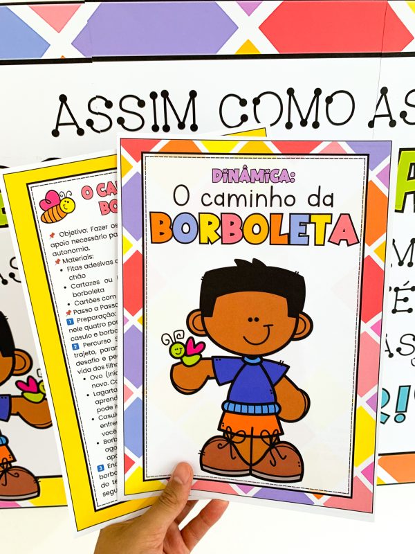 Nosso Kit de Reunião de Pais -  borboletas - Imagem 3