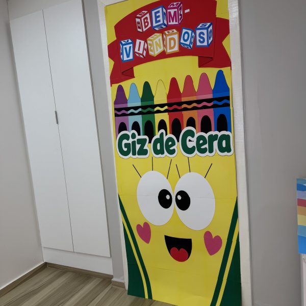 🎨🚪 Porta Bem-Vindos: Giz de Cera! - Imagem 4