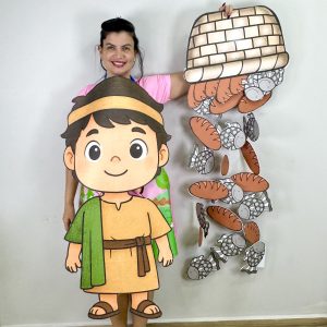 Cinco pães e dois peixinhos,