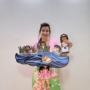 🧺 MOISÉS NO CESTINHO – UMA HISTÓRIA PARA TOCAR CORAÇÕES! 💧