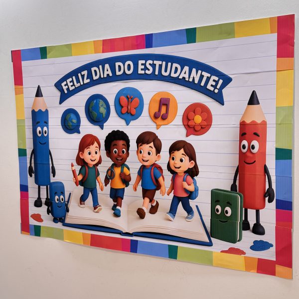 PAINEL📚✨ Feliz Dia do Estudante! ✨📚 - Imagem 4
