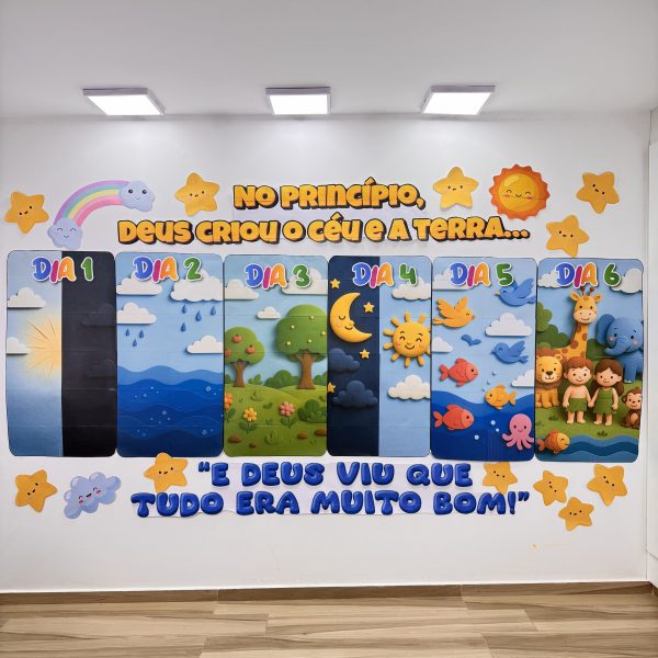 🌟 No princípio, Deus criou o céu e a terra… 🌍 A CRIAÇÃO - Imagem 7