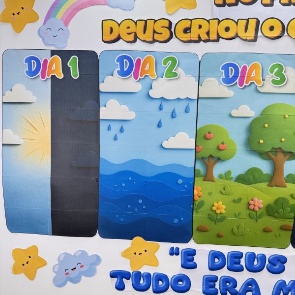 🌟 No princípio, Deus criou o céu e a terra… 🌍 A CRIAÇÃO - Imagem 8