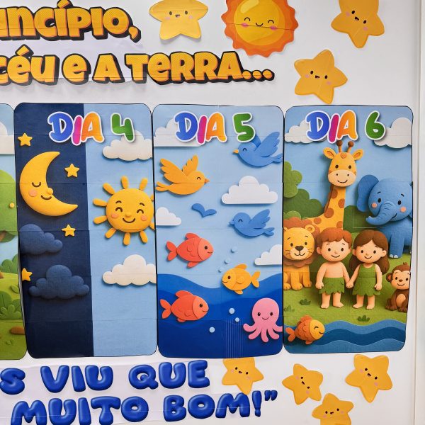 🌟 No princípio, Deus criou o céu e a terra… 🌍 A CRIAÇÃO - Imagem 3
