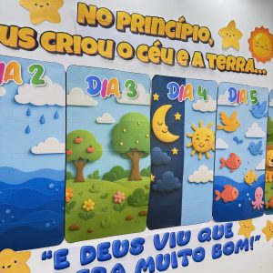 🌟 No princípio, Deus criou o céu e a terra… 🌍 A CRIAÇÃO