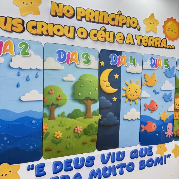 🌟 No princípio, Deus criou o céu e a terra… 🌍 A CRIAÇÃO