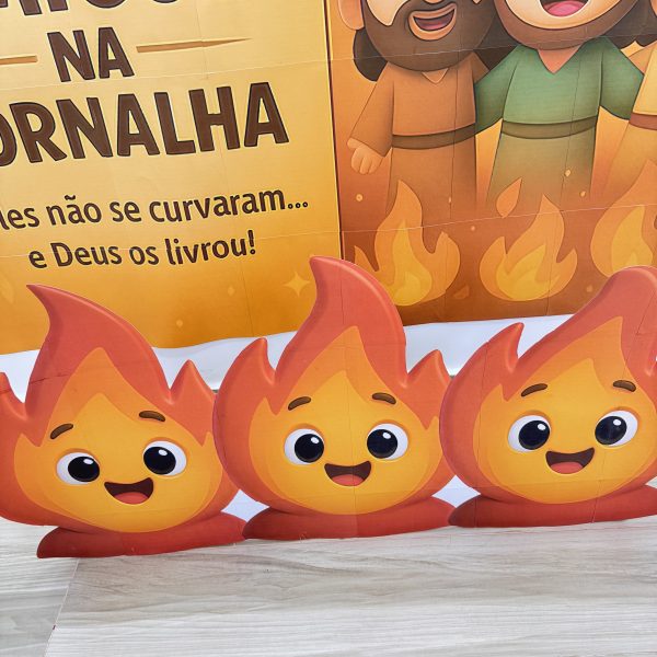🔥 PAINEL: Os Três Amigos na Fornalha 🔥 - Imagem 4