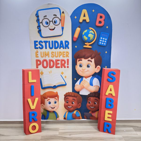 PAINEL 🎒✨ ESTUDAR É UM SUPER PODER! ✨📚