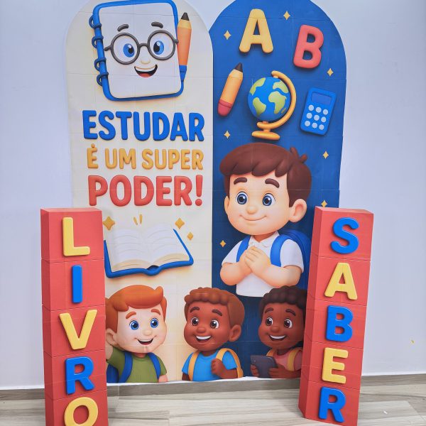 PAINEL 🎒✨ ESTUDAR É UM SUPER PODER! ✨📚 - Imagem 6