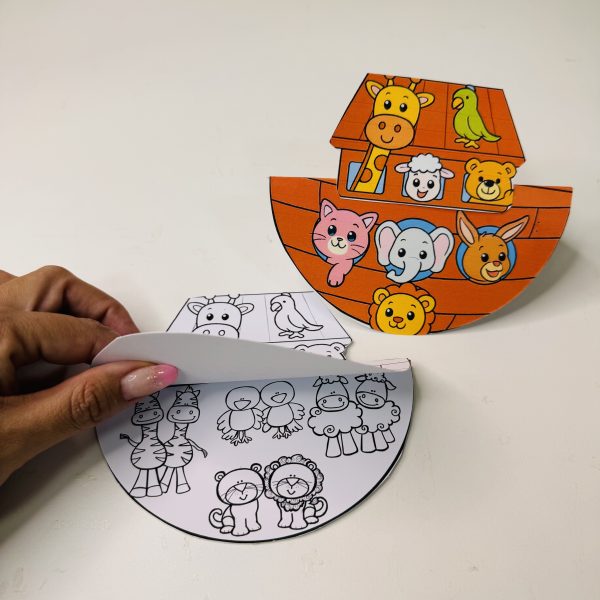 🛳️✨ Atividade Interativa – Arca de Noé 🐘🦒🦜 - Imagem 5