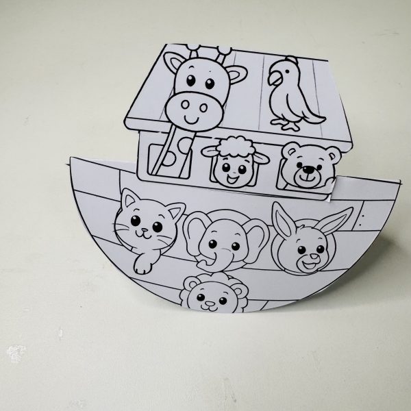 🛳️✨ Atividade Interativa – Arca de Noé 🐘🦒🦜 - Imagem 2