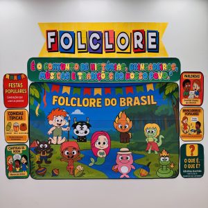 Painel Interativo Folclore do Brasil