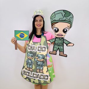 🪖 Avental Interativo – A Missão do Soldado João