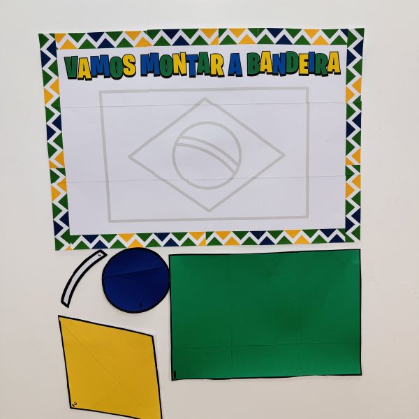 💚💛  Material inclusivo “Vamos Montar a Bandeira” 💛💚