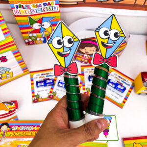 KIT LEMBRANCINHAS – DIA DAS CRIANÇAS | TEMA BRINQUEDOS