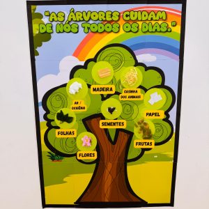 “As árvores cuidam de nós todos os dias” 💚
