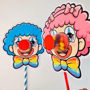 🎉🤡 Lembrancinha nariz do palhaço super divertida para o Dia das Crianças!