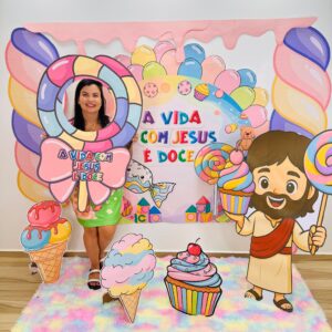 🍭✨ A Vida com Jesus é Doce! ✨🍭