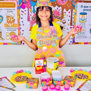 🍭✨ Oficina de Doces – Um kit completo de diversão e aprendizado! ✨🍭