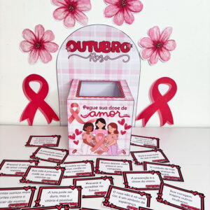 Caixinha que inspira, motiva e emociona!Outubro Rosa