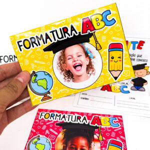 ✨ Convites 3D para Formatura do ABC ✨