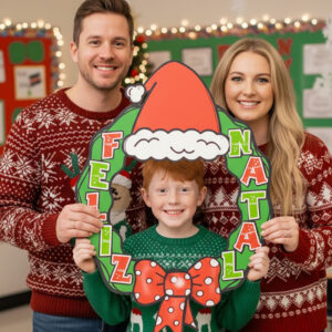 Moldura de foto Natal